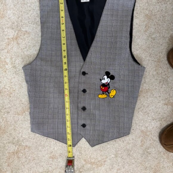Vintage Mickey Mouse Disney Vest - Like New - Men's O/S ( various sizes ) - Picture 9 of 9